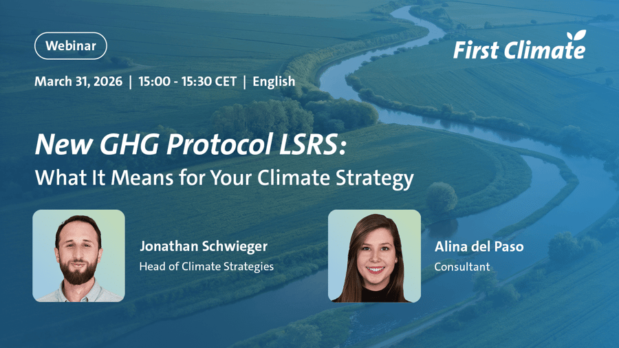 New GHG Protocol Standard